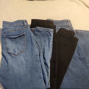 3 Pairs Ava & Viv Classic Blue Jeans